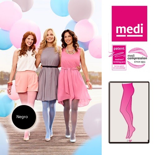 MEDIVEN VERANO A-T CCL 1 T 3 REGULAR NEGRO